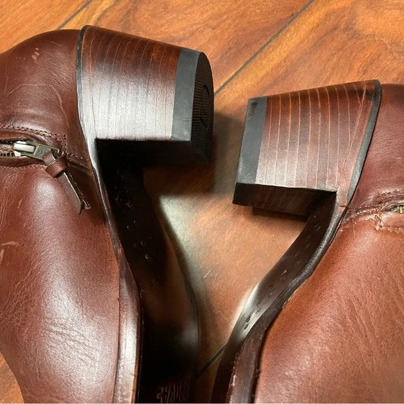 Tecovas The Daisy Leather Ankle Western Zip Bootie. NWOT - Picture 4 of 11